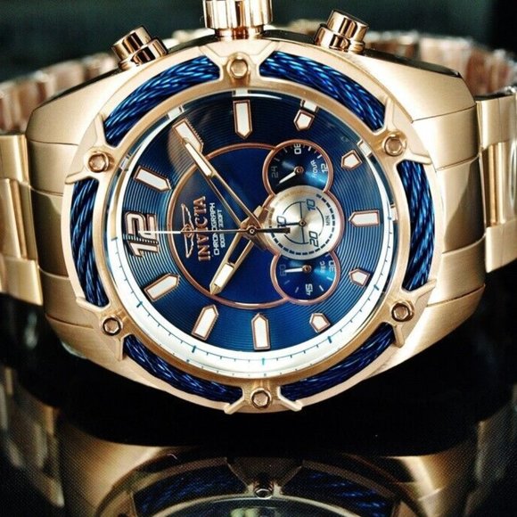 Invicta Men's Rose Gold 52mm Bolt Watch - Picture 3 of 8